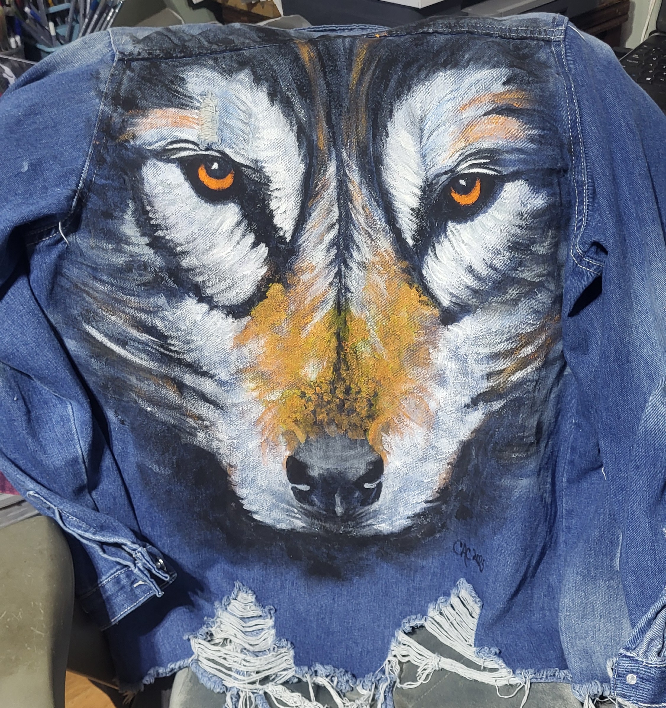 Full Face Wolf